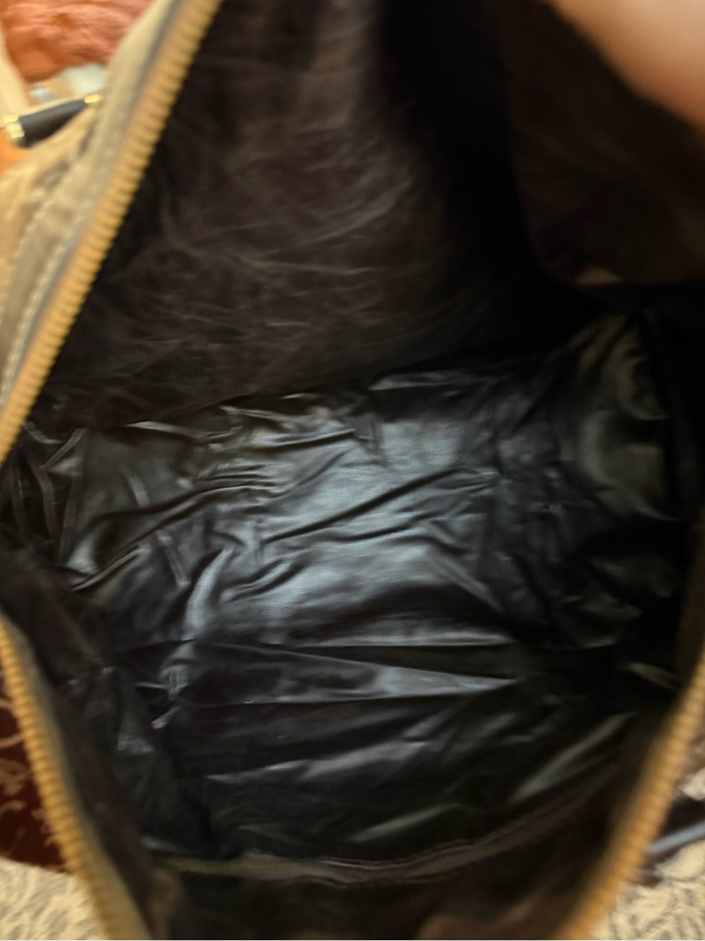 Celine Brown Monogram Canvas Top-Handle Duffel - Picture 9 of 9